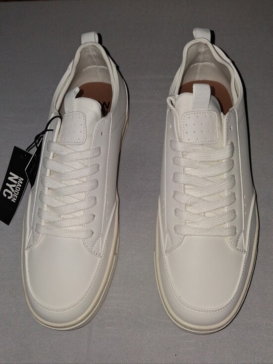 Steve Madden Other - Steve Madden NYC Men's Markk Casual White Sneakers Size 9